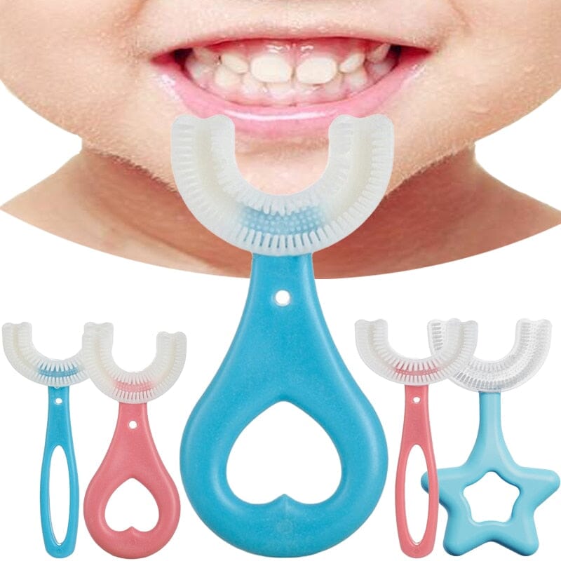 U360°Teeth™ - Brosse à dents 2.0 | Enfants - Babymomjoy